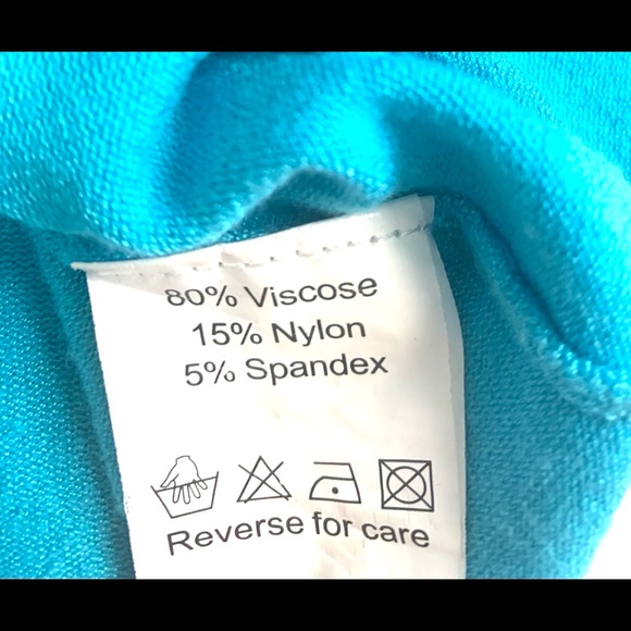 Short Sleeve Viscose Top - Picture 6 of 6